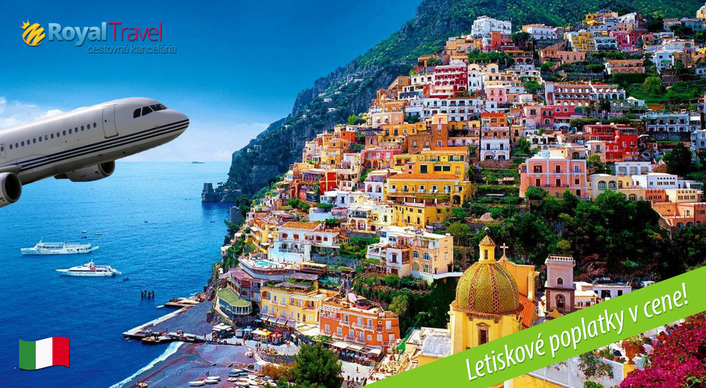 Krásy južného Talianska letecky z Viedne