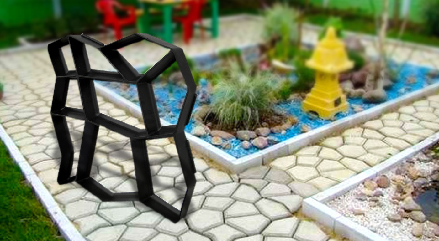 Forma na betónový chodník