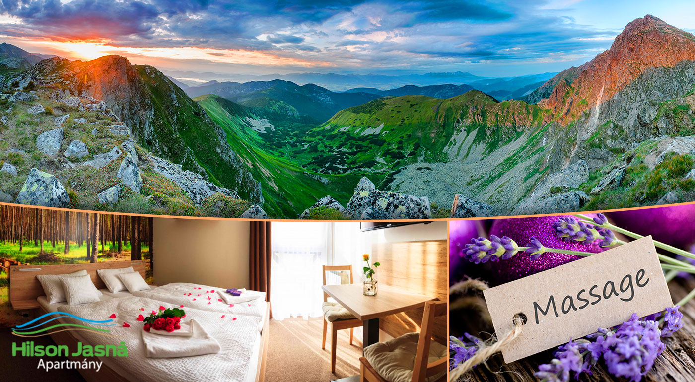Vaše 3 či 4 dni luxusu v Hilson Apartments Jasná