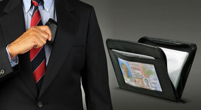 Praktická mini peňaženka Lock Wallet