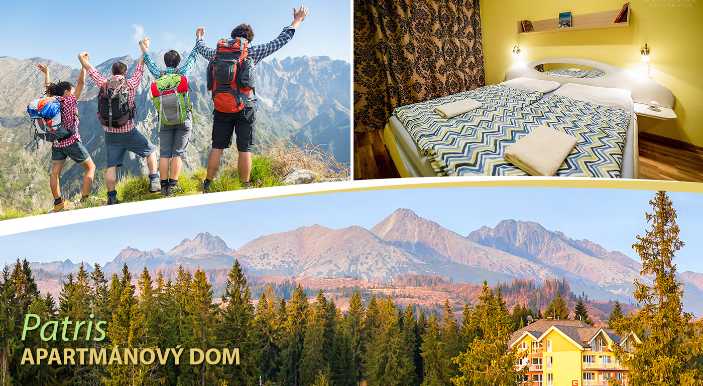 Jar alebo leto v apartmánovom dome v Tatrách