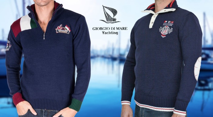 Značkové pánske svetre Giorgio Di Mare