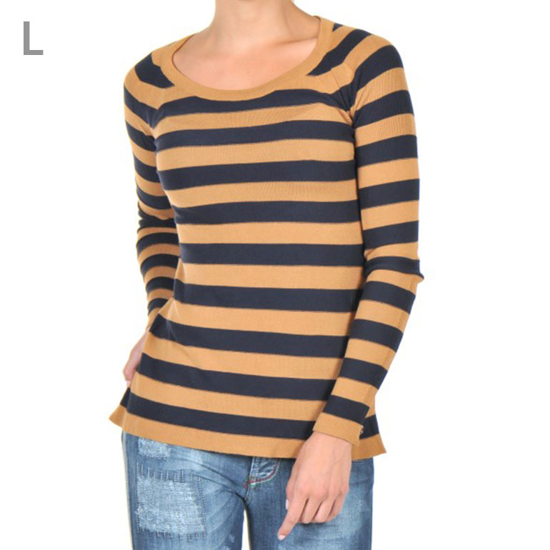 Dámsky sveter Giorgio Di Mare: čierno-hnedý veľkosť L