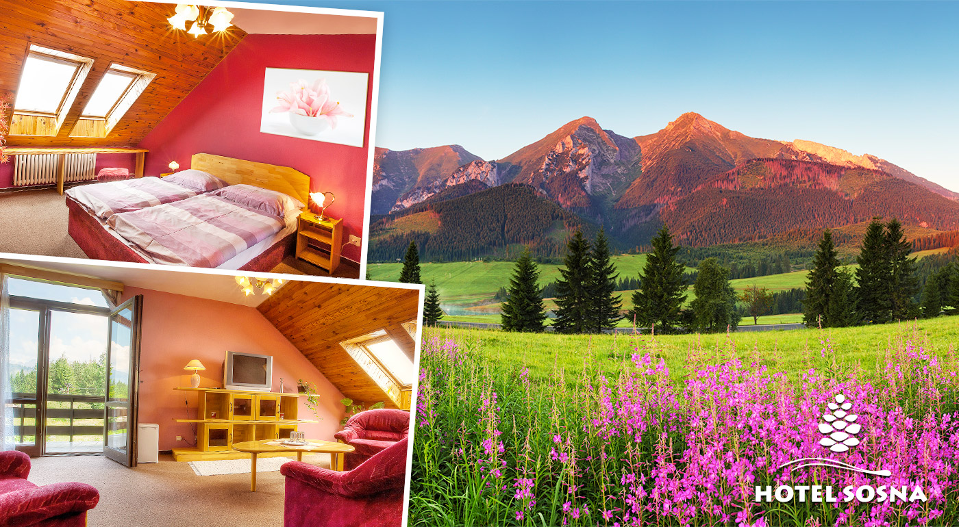 Hotel Sosna pod majestátnymi štítmi Tatier