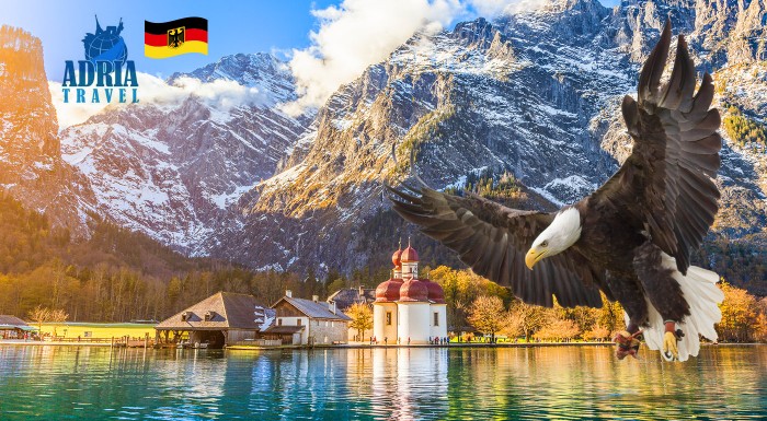 Legendárne Orlie hniezdo a jazero Königsee