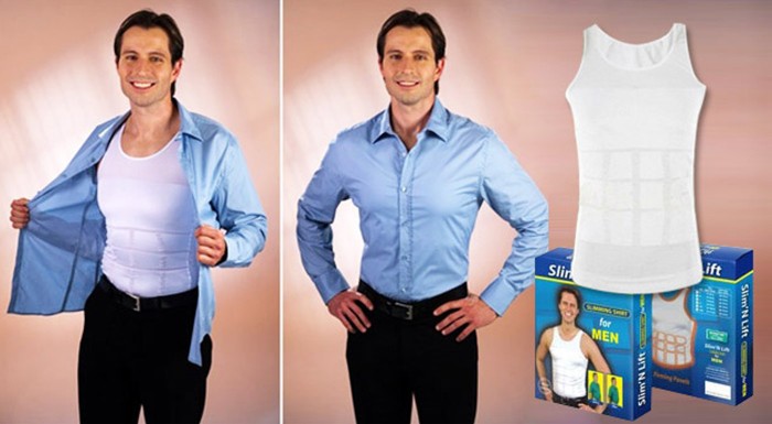 Pánske zoštíhľujúce tielko