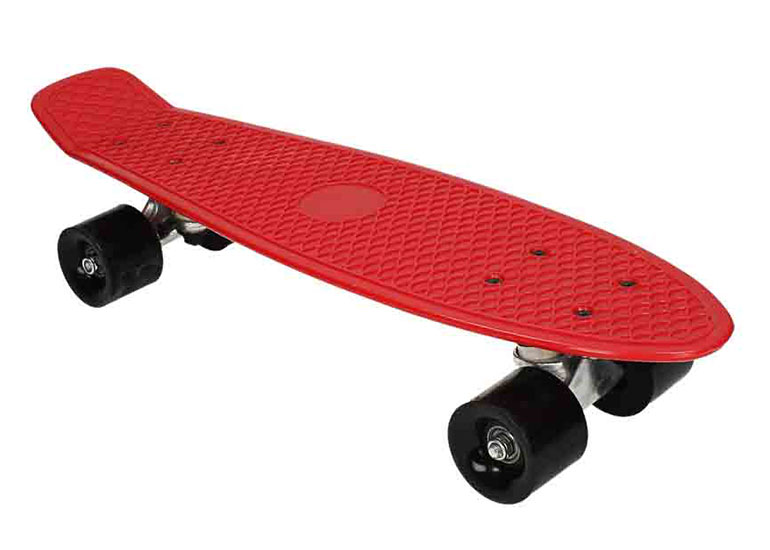 Pennyboard Fish - červená farba