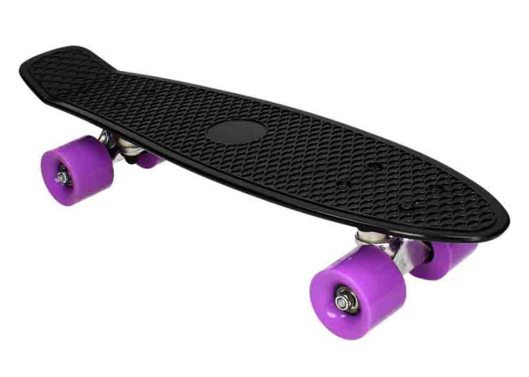 Pennyboard Fish - čierna farba