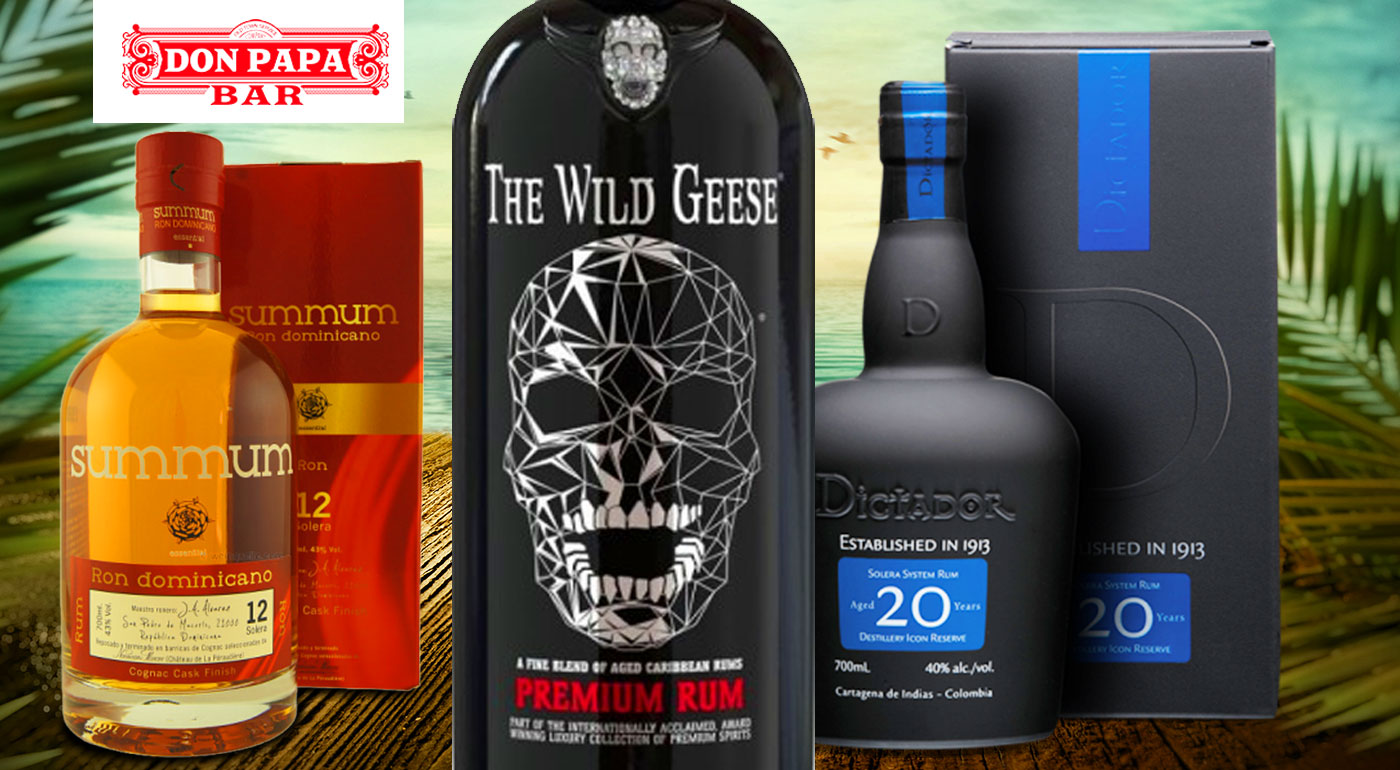 Ochutnávka prémiových rumov v Don Papa