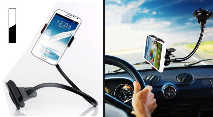 Multifunkčný držiak na mobil s extra dlhým ramenom