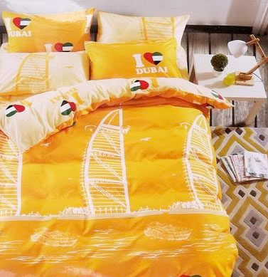 3-dielna súprava posteľných obliečok - Dubai