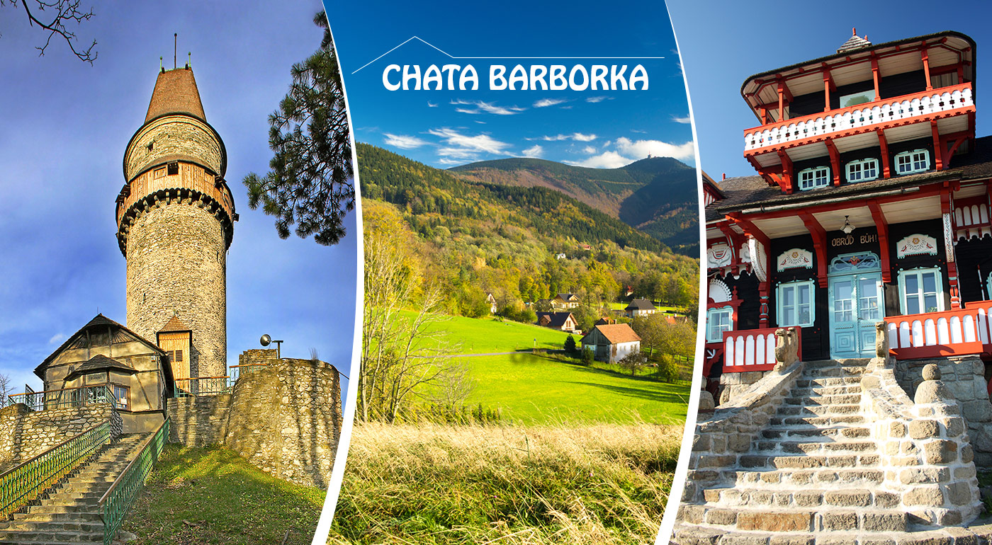 Chata Barborka na Morave blízko slovenských hraníc