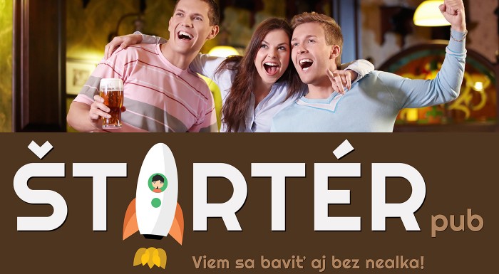 Štartér pub - vodka zadarmo