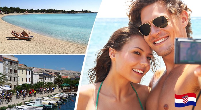 Letná dovolenka v Chorvátsku na ostrove Pag