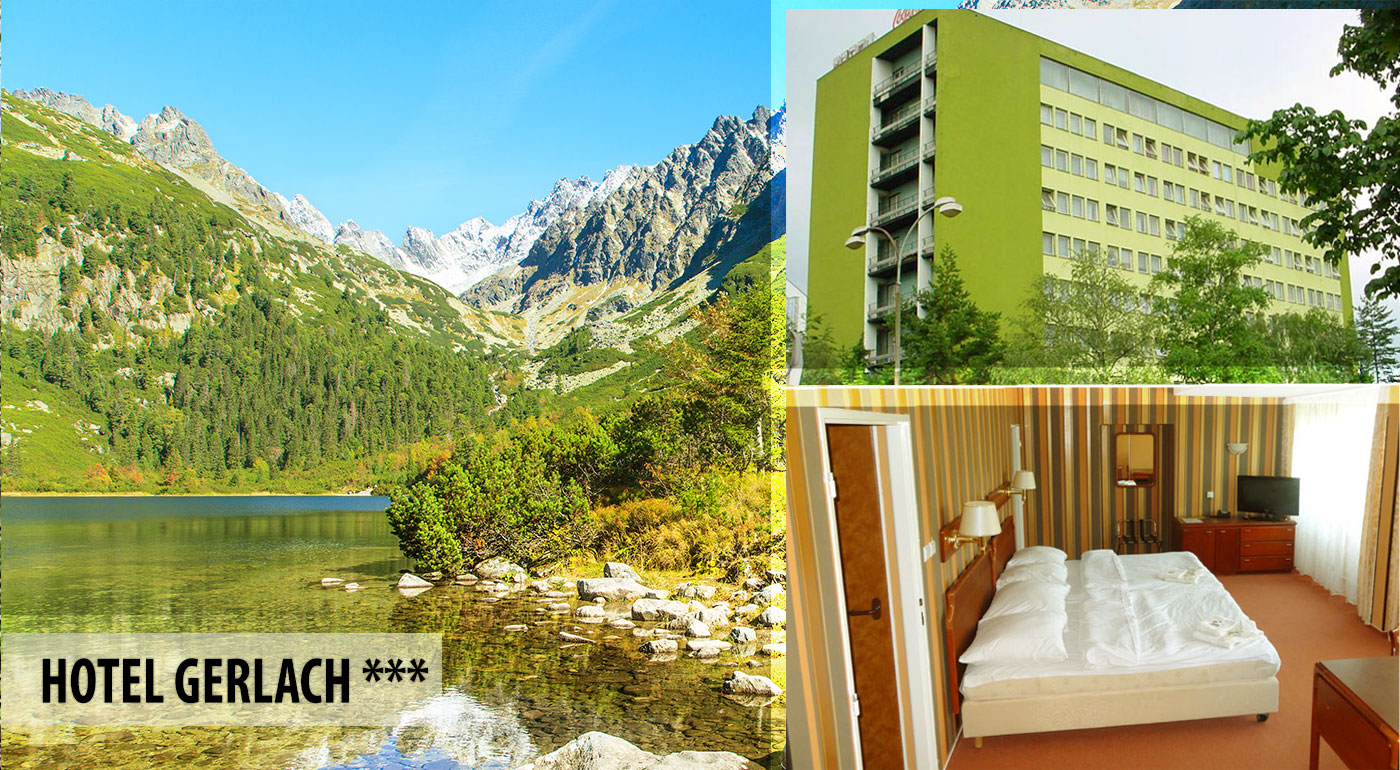 Relax s výhľadom na Tatry v Hoteli Gerlach***