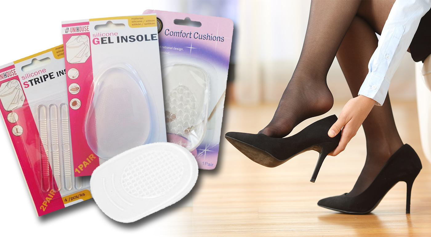 Gélové vložky do topánok