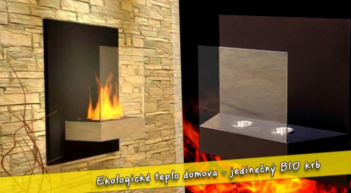 Rodinné teplo domova - BIO krb za akciovú cenu. 