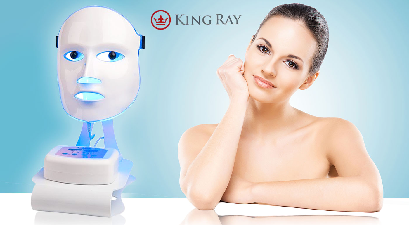 Omladzujúca fotónová maska s LED diódami