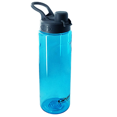 Trendy športová EKO fľaša s objemom 750 ml - modrá farba