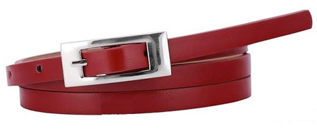 Dámsky opasok - červený