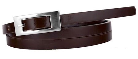 Dámsky opasok - tmavohnedý