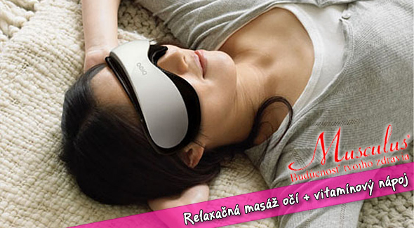 Uvoľnenie a úľava pre vaše oči - relaxačná masáž očí. 