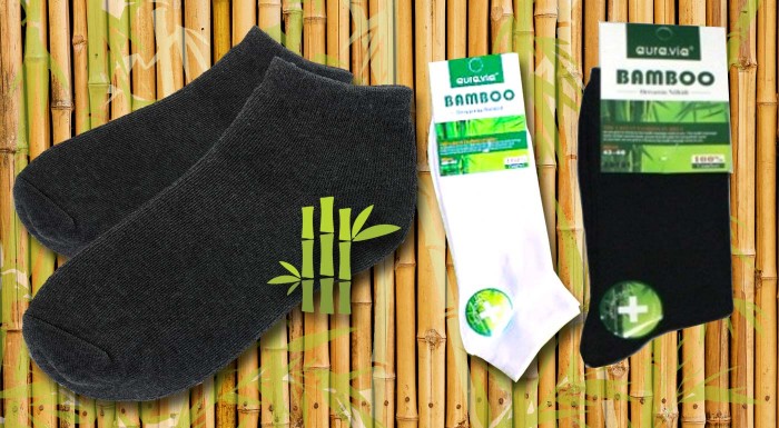 Kvalitné bambusové ponožky do leta