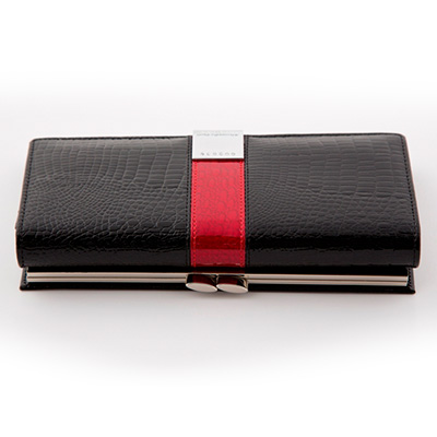 Dámska luxusná peňaženka ALESSADRO PAOLI - čierna