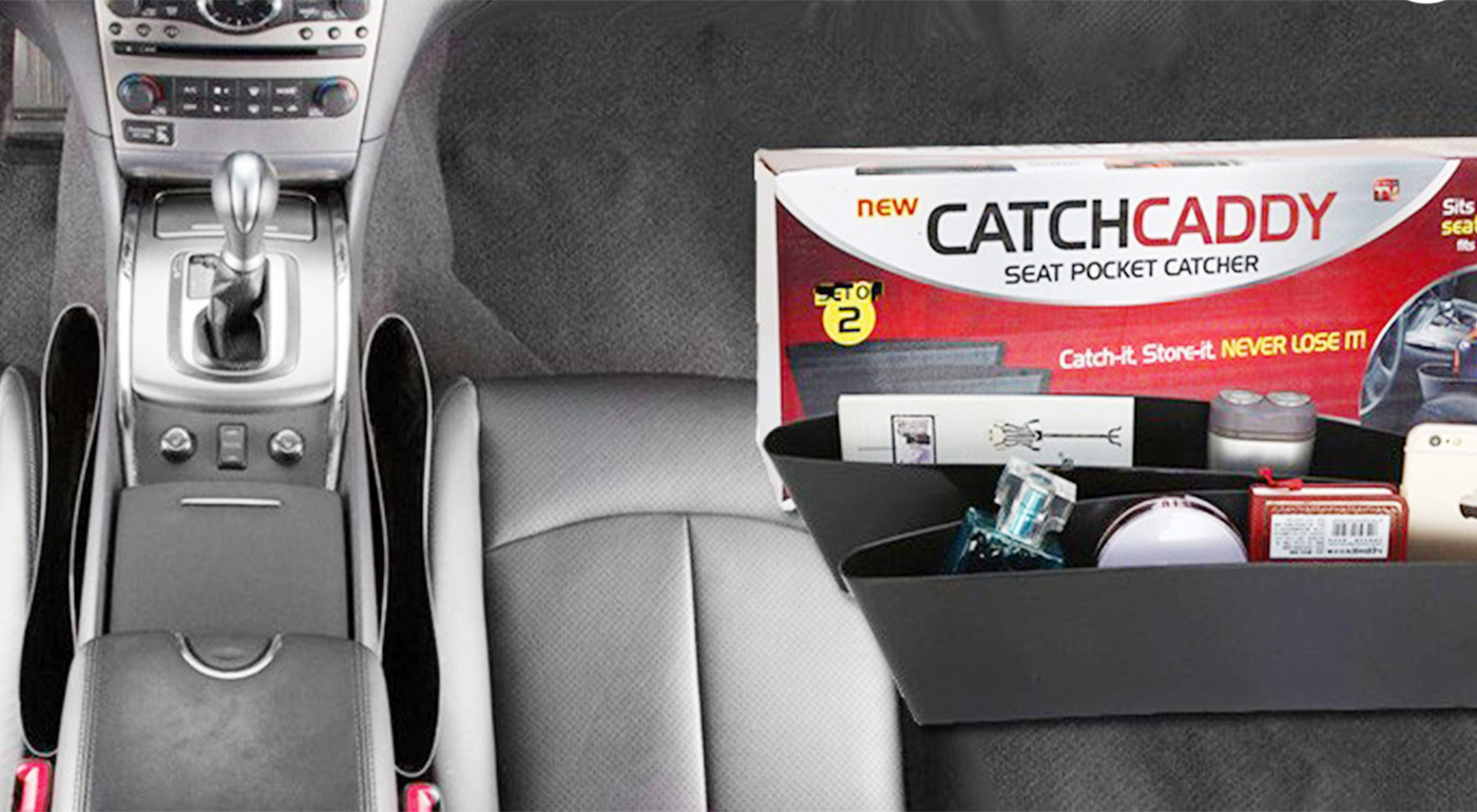 Úložný box medzi sedadlá auta