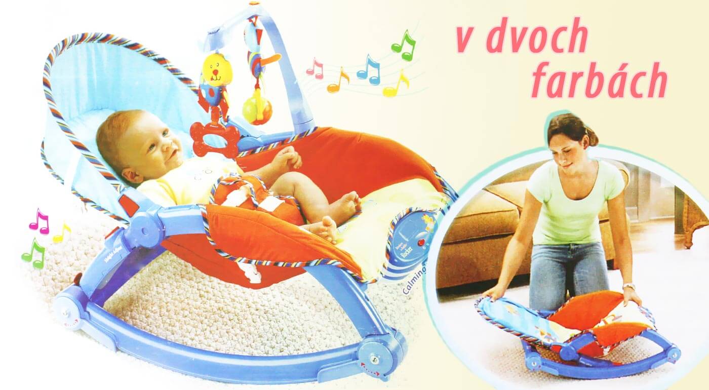 Veselé ARTI detské ležadlo a kolíska