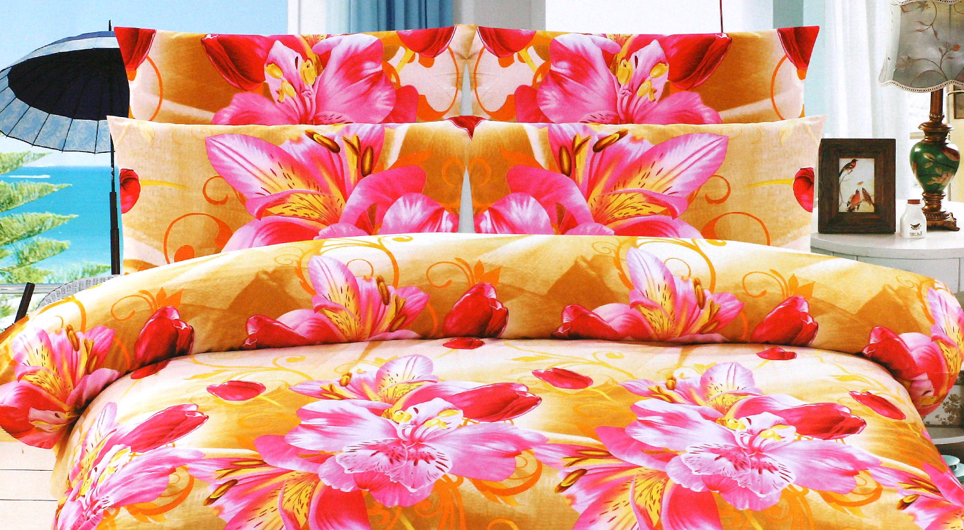 Dizajnové 3D posteľné obliečky