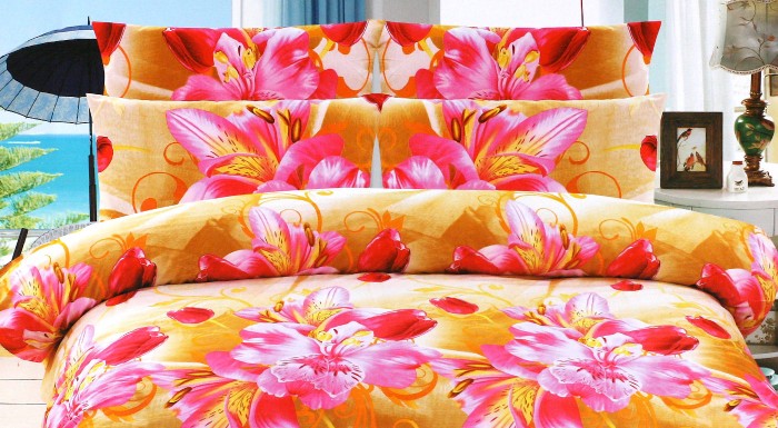 Dizajnové 3D posteľné obliečky