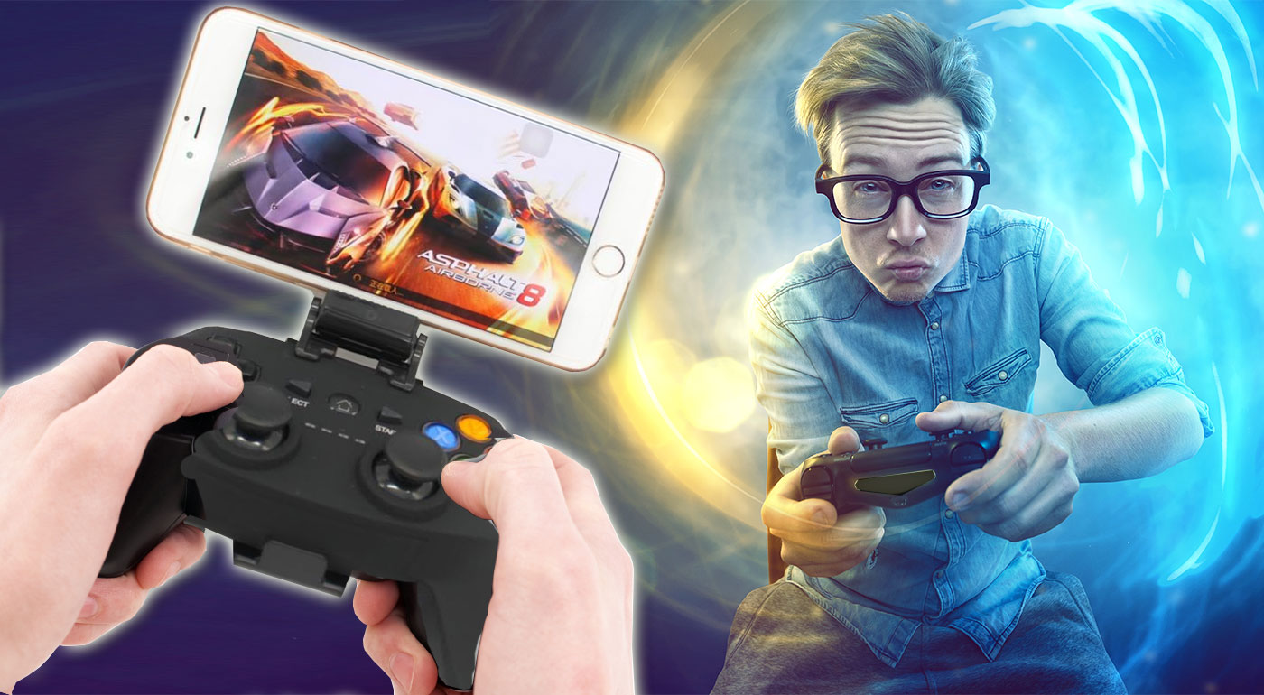 Bluetooth Gamepad pre vášnivých hráčov