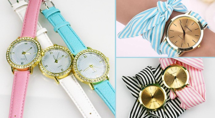 Trendy dámske hodinky - 2 druhy