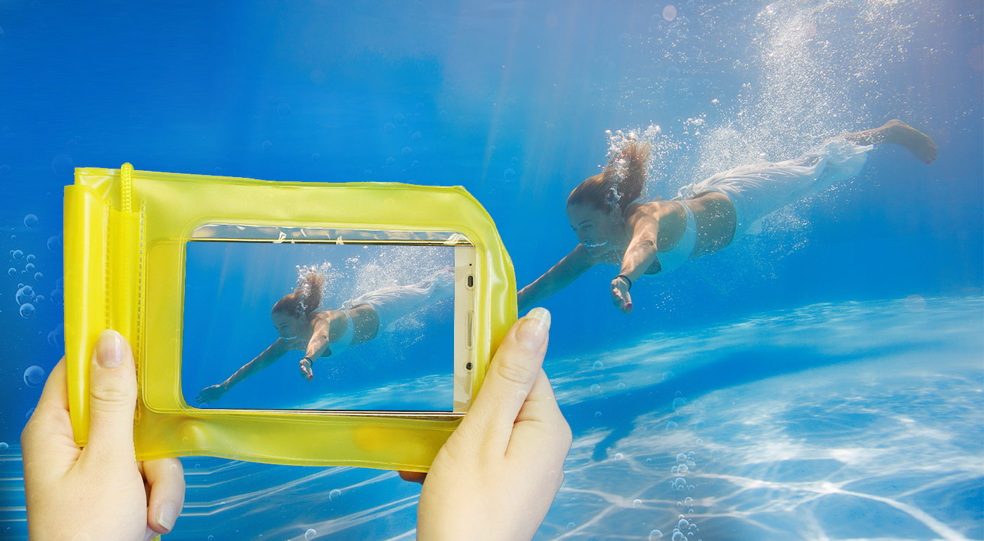 Vodotesné puzdro na mobil a cennosti