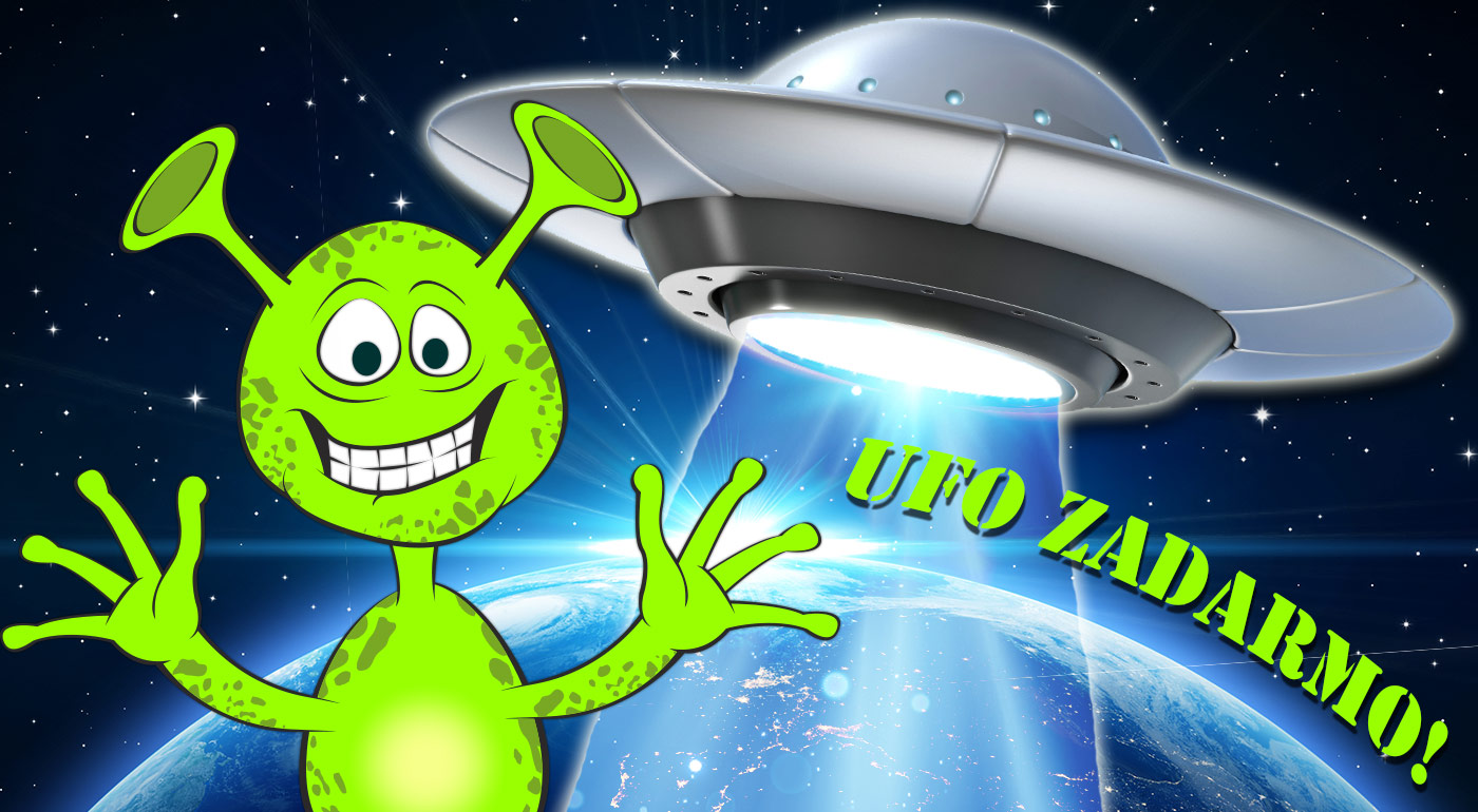 Logická retro hračka UFO grátis