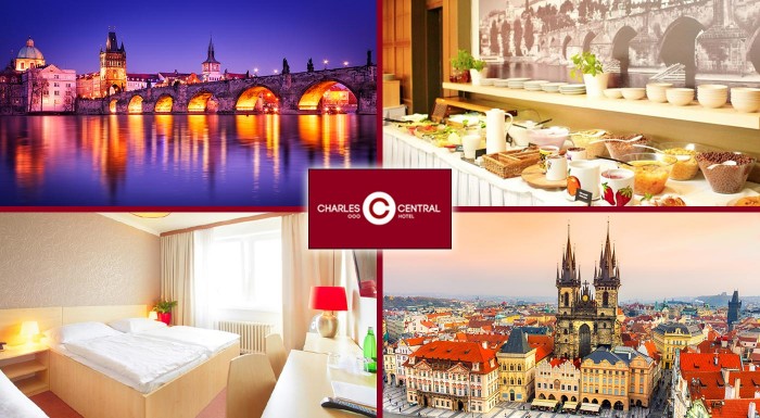 Hotel Charles Central *** v Prahe na 3 dni