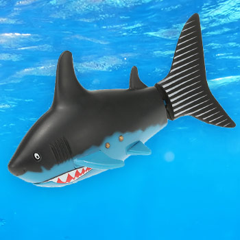 Robotická ryba - farba tmavomodrá-svetlomodrá