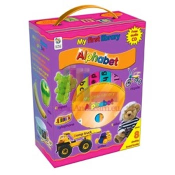 Sada anglických kníh v kufríku - My First Library: Alphabet