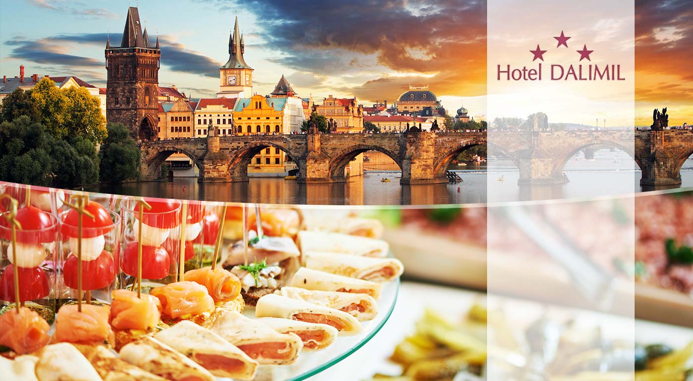 Krásy Prahy na dosah v Hoteli Dalimil*** pre dvoch