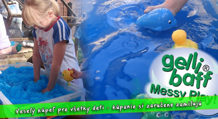 Gelli Baff Messy Play - nová hračka pre všetky deti.