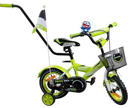 Arti detský bicykel veľkosť: "12" - zelený