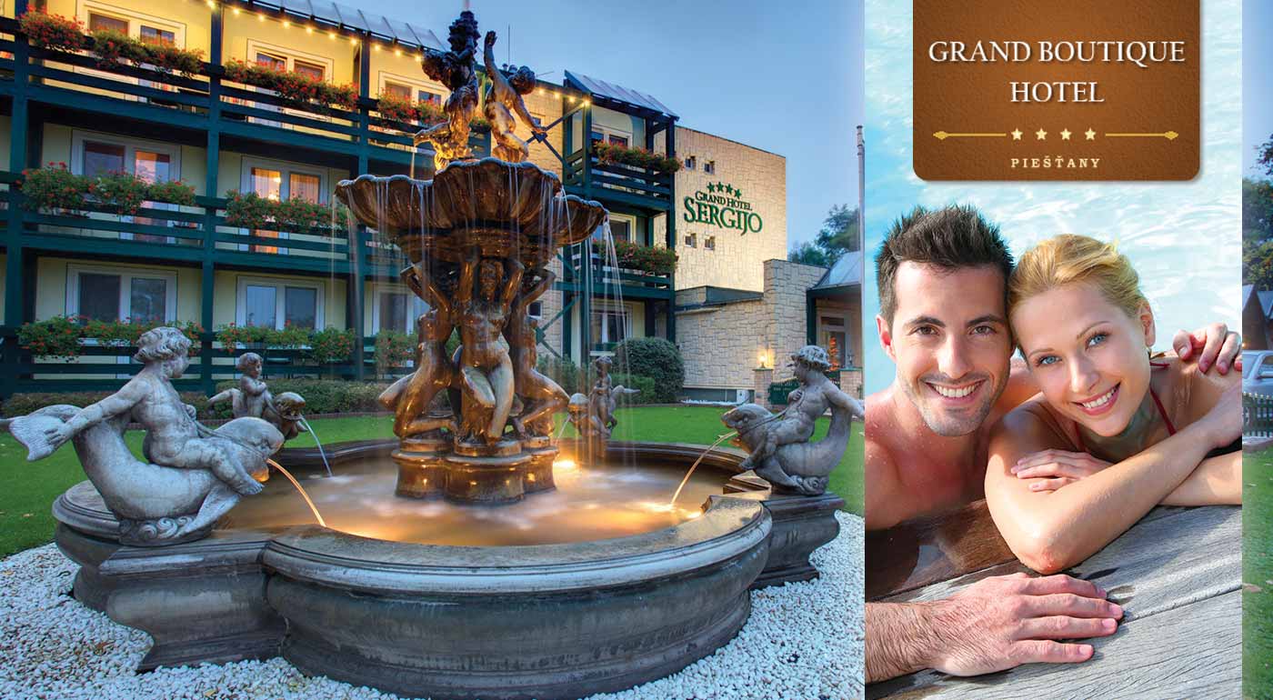 Oddýchnite si v Grand Boutique Hoteli Sergijo ****