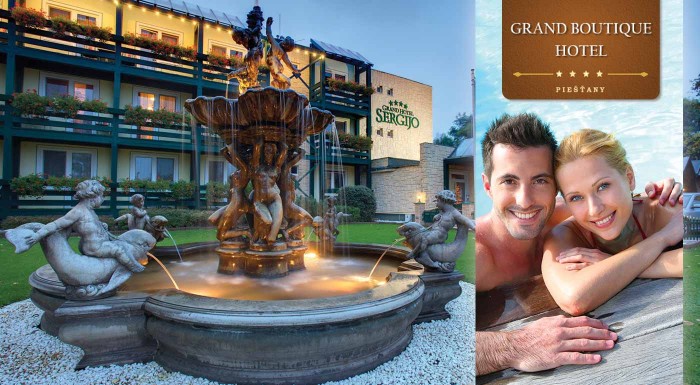 Oddýchnite si v Grand Boutique Hoteli Sergijo ****