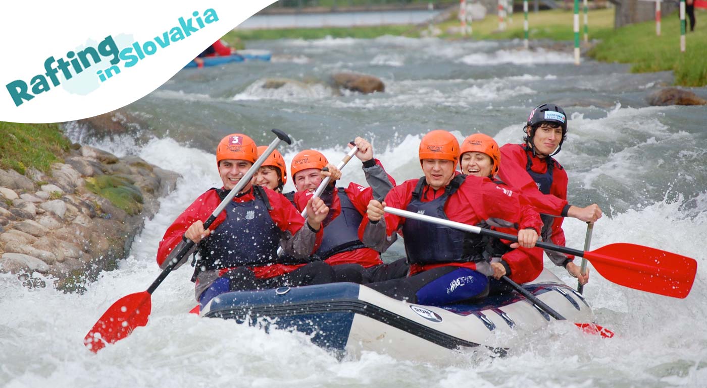 Rafting na divokej vode alebo splav Váhu