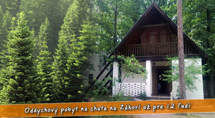 Chata Šaštín - Stráže za polovicu! Relax na Záhorí.