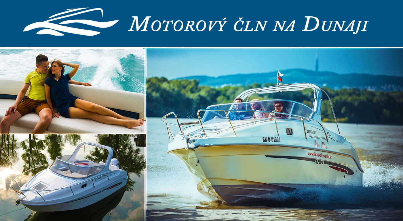 Splav Dunaja na novom motorovom člne pre 6 osôb