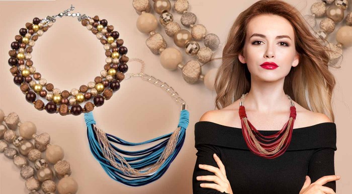  Ozdobte si šiju trendy korálikmi alebo remienkami