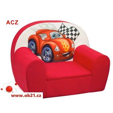 Rozkladacie malé kreslo pre deti - vzor ACZ