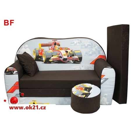 Rozkladacie veľké kreslo pre deti - vzor BF